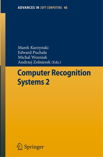 Computer recognition systems - recognition,