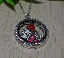 AUSWAHL +++ FLOATING CHARMS Medaillon Magnetverschluss zum öffnen Einleger charm