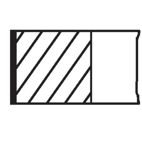 Kolbenringsatz mahle 011 n0 - mahle, 69