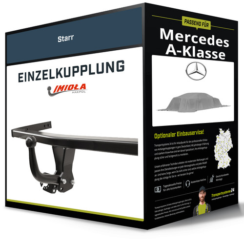 Starre anhängerkupplung für - anhängerkupplung,