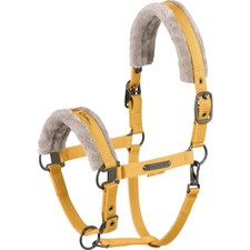 Eskadron Golden Yellow P2 Halfter Double Pin Faux Fur Platinum 2025 Fellhalfter