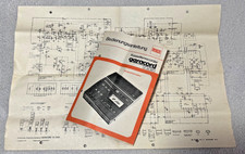 DDR Bedienungsanleitung Kassettenrecorder geracord GC 6020 RFT + Schaltplan 1982