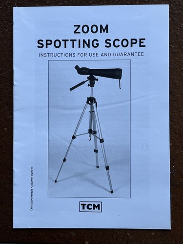 Tcm zoom spotting scope - zoom,