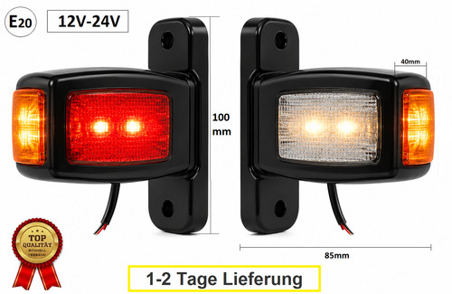 Led positionsleuchte - 2x,