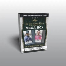 Leaf 2024 In the Game Used Sports Trading Cards MEGA BOX