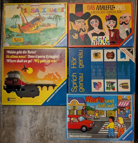 Ravensburger spielesammlung - 5x,