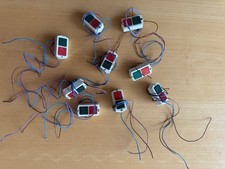 9 Arnold Signalschalter 7240, aus Gleisbildstellwerk, gebraucht, gut erhalten