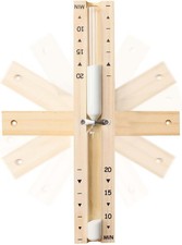 Sauna Sanduhr 20 Minuten Holz