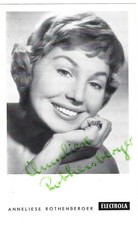 Autogrammkarte ANNELIESE
