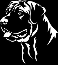 Presa canario aufkleber - presa,