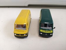 HERPA 2 Mercedes Transporter 1:87 aus der Vitrine oder von der Anlage, wie neu!