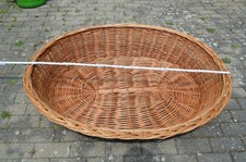 Weidenkorb Hundebett
