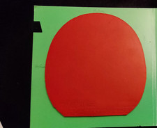 Tischtennis Belag Andro Rasanter R 47 + in Rot!