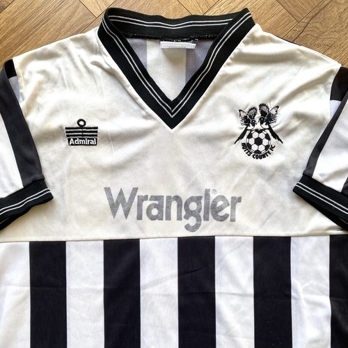 Notts county 1986 heimtrikot - 1986,