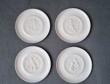 Tettau Porzellan Sammelteller Amoretten 4 Jahreszeiten Set 4 St.