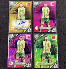 2024-25 Topps Bundesliga Chrome Denis Vavro /50 Autograph mini Rainbow Wolfsburg