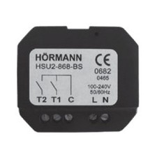 Hörmann 2‑Kanal-Sender-Unterputz HSU 2 BS für Zubehör für Antriebe / 439743