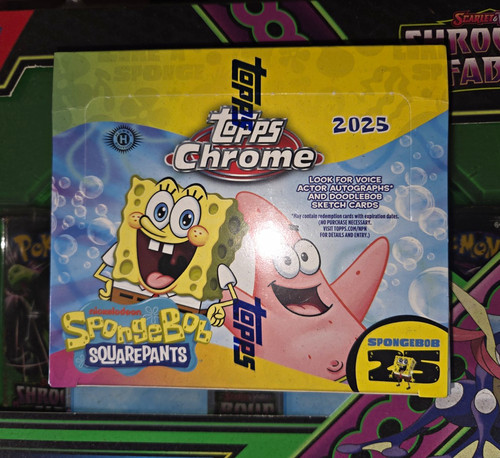 Topps chrome spongebob - topps,