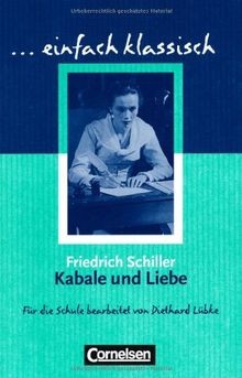 Kabale und liebe - kabale, cornelsen