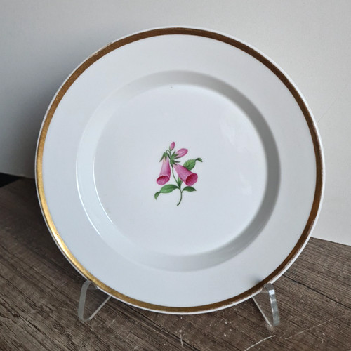 Biedermeier porzellan teller - biedermeier,