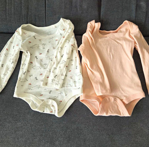 2er set baby langarmbodys - langarmbodys, gr