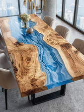 Epoxidharz River Table Live