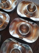 6 WMF Wagenfeld Eierbecher