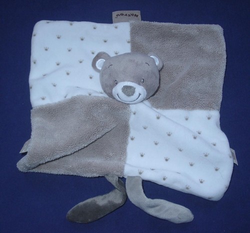 Nattou schmusetuch teddy bär - nattou,