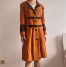 Vintage Wildleder Mantel 