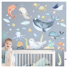 Wandsticker Unterwasserwelt