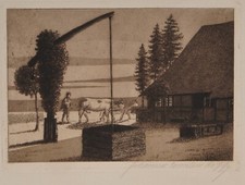 Cornelius Rogge /  Radierung /