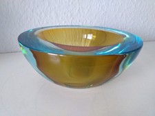 Murano Sommerso Glas Schale