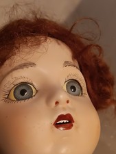 Puppe BRU JNE 7 W Porzellankopf Lederkörper bewegliche Glieder