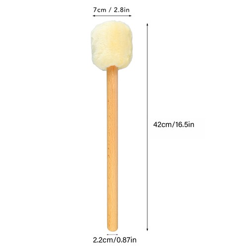 Trommelschlägel mit weichem - trommelschlägel,