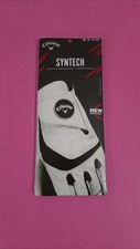 Callaway Golf Syntech Herren Golfhandschuh Linkshand ML Reg Weiss