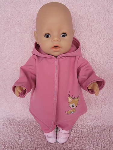Puppenkleidung softshelljacke - puppenkleidung,