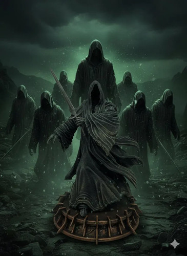 Nazgul ringgeist statue 34cm - nazgul,