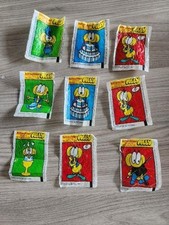 9 alte Kaugummibilder  -