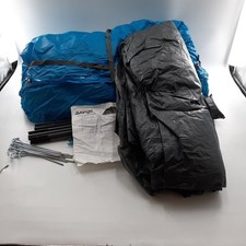 Vango Venture 450 4-Personen-Zelt, 3 Stangen, Blau - Gebraucht -