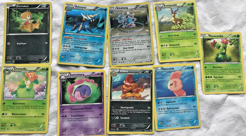 Pokemon sammelkarten schwarz - pokemon,