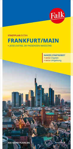 Falk stadtplan extra - falk, frankfurt