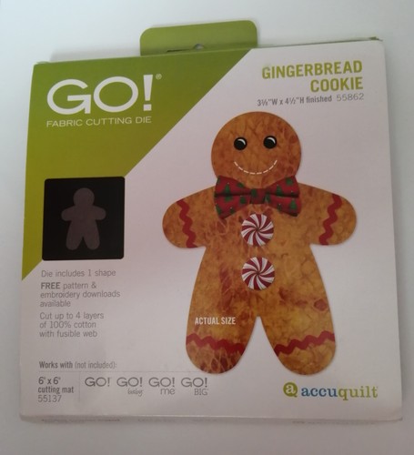 Accuquilt lebkuchenkeks - accuquilt, go!