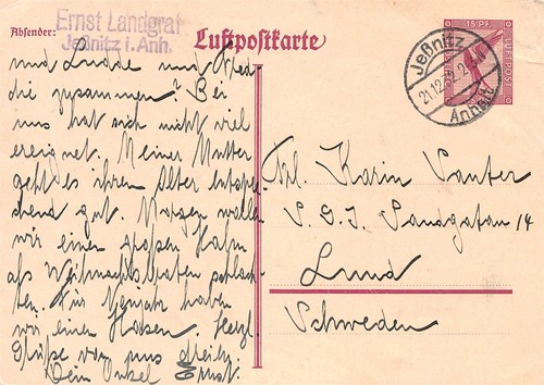 411158 ganzsache p168 - 411158), dr