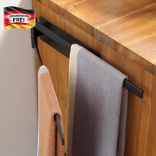 Handtuchhalter schwarz matt