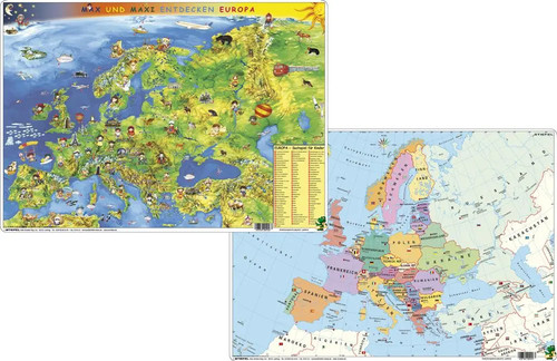 Kindereuropakarte physisch - , /