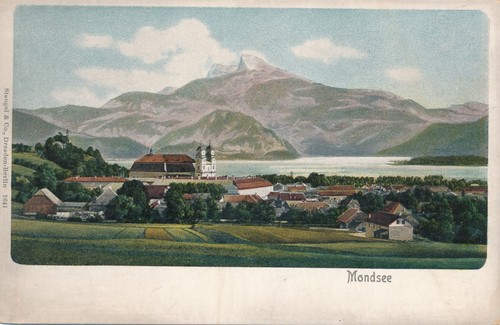 Aus mondsee oberösterreich - ak,