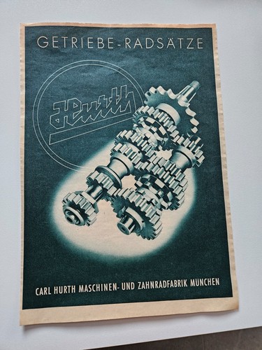 Hurth getriebe werbung aus - hurth, der