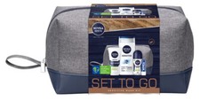 NIVEA MEN Set to Go Sensitive Waschset Geschenkset