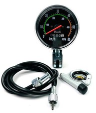 Universal Fahrradcomputer Fahrradtacho Tachometer Analog Kilometerzähler