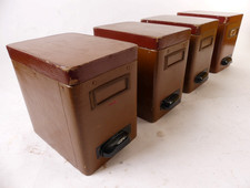 Set 4 x Alte Teedose Kräuter